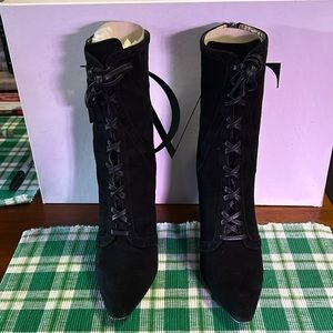 Diane Von Furstenberg laced up boot
